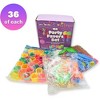 4E’s Novelty 108 Pcs Party Favors for Kids 8-12 – Punch Balloons, Coil Springs, Stretchy Men, Bulk Set - 2 of 4