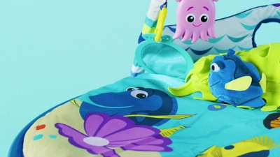 Bright Starts Disney Finding Nemo Mr. Ray Ocean Lights Baby Gym