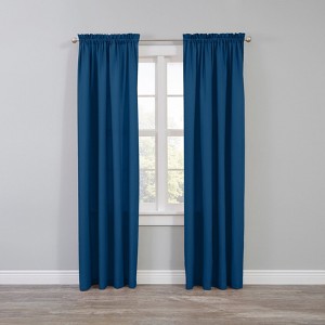 BrylaneHome BH Studio Microfiber Rod-Pocket Panel - 1 of 4