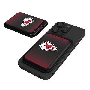 Keyscaper NFL AFC Teams Linen Black Magnetic Credit Card Wallet - 1 of 3