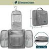 PAVILIA Toiletry Bag Travel Women Men, Hanging Water Resistant Makeup Accessories Cosmetic Organizer Large Essential Kit - 3 of 4