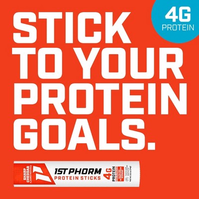 1st Phorm Sharp Cheddar Protein Mini Meat Sticks - 7oz/14ct