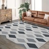 Area Rugs for Living Room Washable Floral Stain Resistant Rug Non-Slip for Bedroom Backing Rugs - 2 of 4
