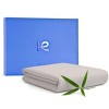 Kickoff 300 Thread Count 100% Organic Bamboo Viscose Flat Sheet Only, Extra Wide, Cooling & Breathable, Double Stitching, Bedding Sheet - 3 of 4