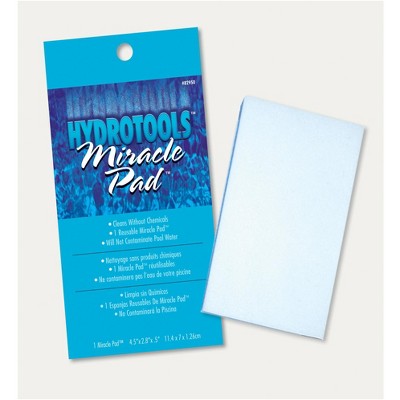 Swimline Hydrotools Swimming Pool and Spa Miracle Cleaning Pad 4.5" - White