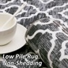 COZONY Washable Modern Geometric Non Slip Rug for Living Room Bedroom Playroom - 4 of 4