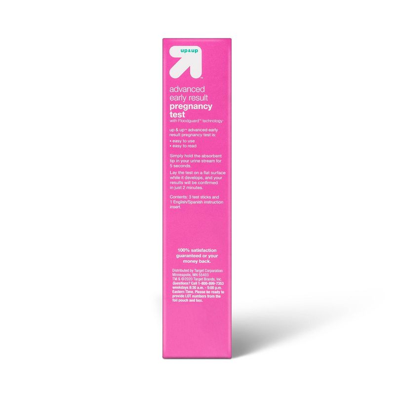 Advanced Early Result Pregnancy Test - 3ct - up &#38; up&#8482;, 4 of 5