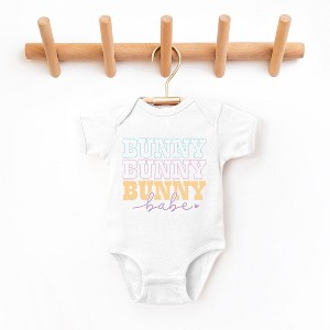 The Juniper Shop Bunny Babe Cursive Baby Bodysuit - 1 of 2