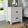 Galano Cinzia 2-Drawer Nightstand Effortless Assembly & Stylish Storage Solution- 18.1''W x 15.1''D x 22.3''H - image 2 of 4