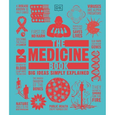 The Medicine Book - (Big Ideas) by  DK (Hardcover)