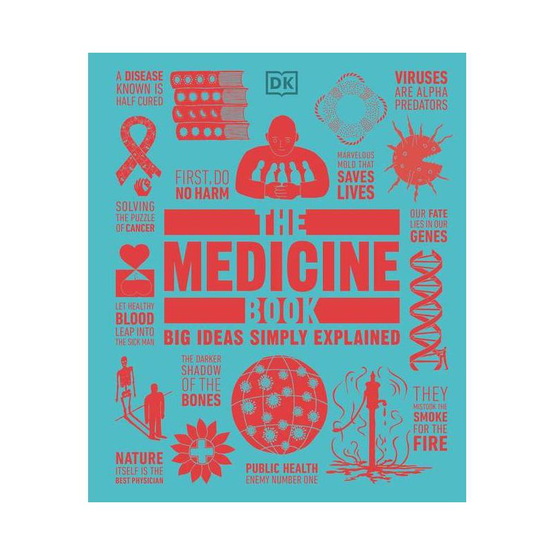 The Medicine Book - (DK Big Ideas) by  DK (Hardcover), 1 of 2