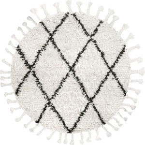 Nuloom Hand Knotted Fez Shag Indoor Area Rug - 1 of 4