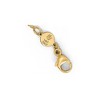Black Bow Jewelry 14k Yellow Gold Polished and Brushed Y-Drop Necklace, 16-18 Inch - 3 of 4