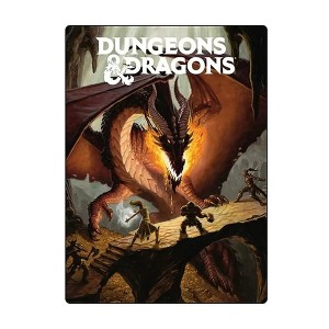 Just Funky Dungeons & Dragons 45 x 60 Inch Fleece Throw Blanket - 1 of 3