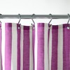 TOWN & COUNTRY PLAY Adeline Offset Stripe Cotton-Rich Breathable Fabric Shower Curtain - 2 of 4