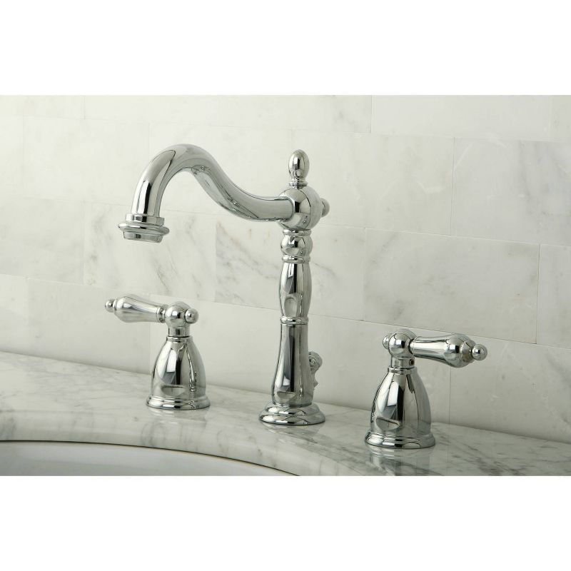 Victorian Widespread Bathroom Faucet - Kingston Brass, 3 of 7