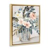 Stupell Industries Pink Overflowing Floral Bouquet Floating Frame Canvas Art - 2 of 4