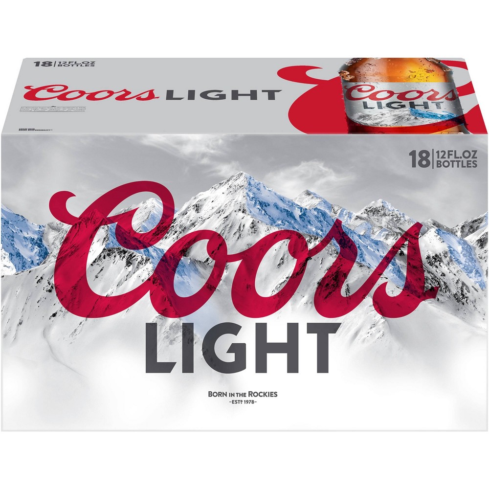 UPC 071990300784 Coors Light Beer 18pk/12 fl oz Bottles