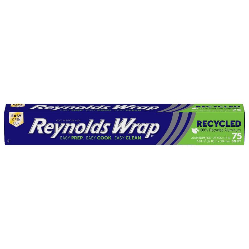 Reynolds Wrap Recycled Aluminum Foil - 75 sq ft, 1 of 10