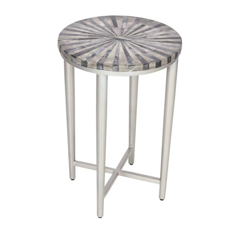 Bone inlay deals accent table