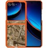 Nakedcellphone Slim Case for Motorola RAZR+ 2023 (RAZR PLUS) - Grid Texture - 3 of 4