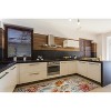 HomeStock Outdoor Washable Daytona Ivory & Pink 5' X7', Machine Woven with Printed Designs, Coastal - 3 of 4
