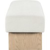 Meridian Furniture,Alora Fabric Bench - 4 of 4