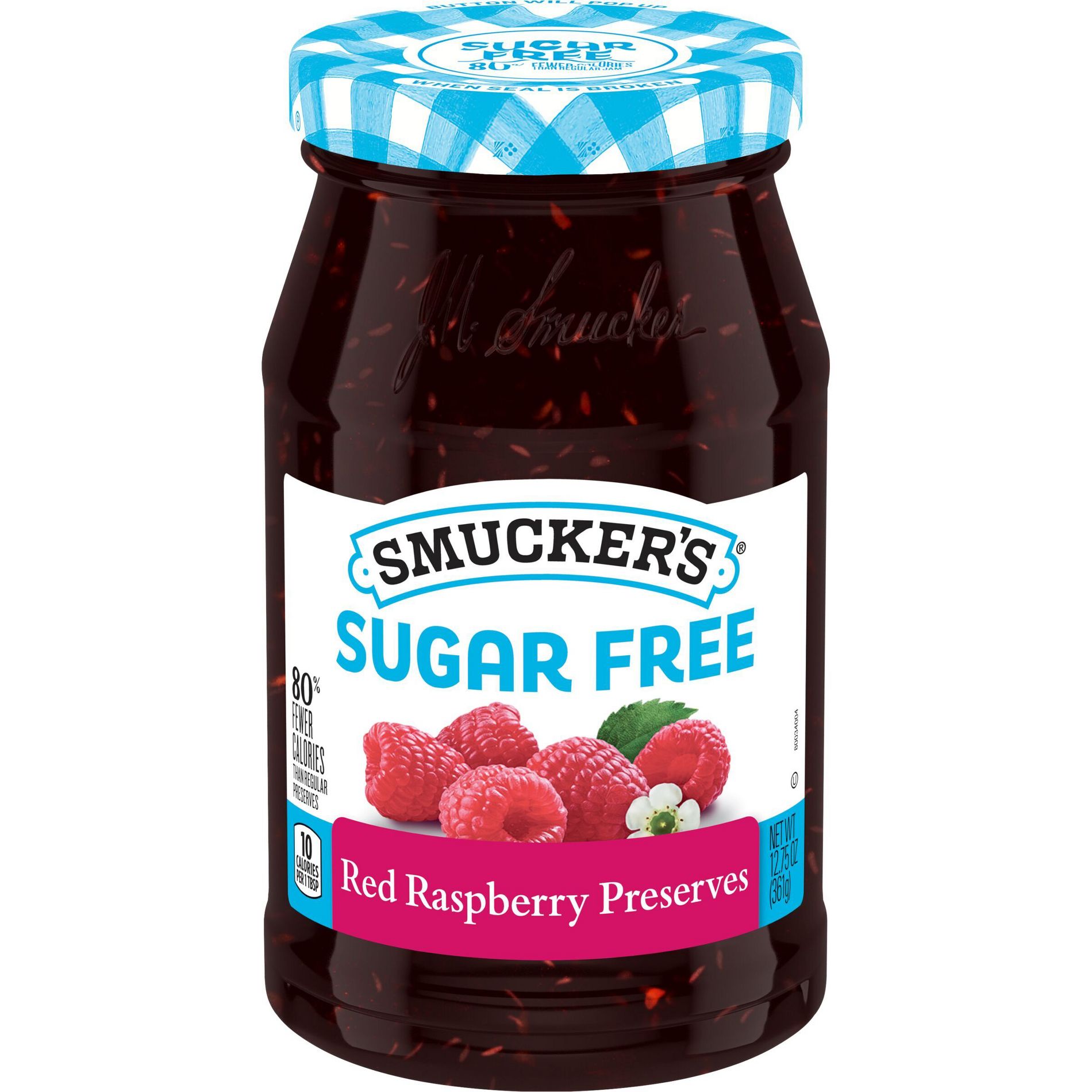 Smucker's Sugar Free Red Raspberry Preserves - 12.75oz