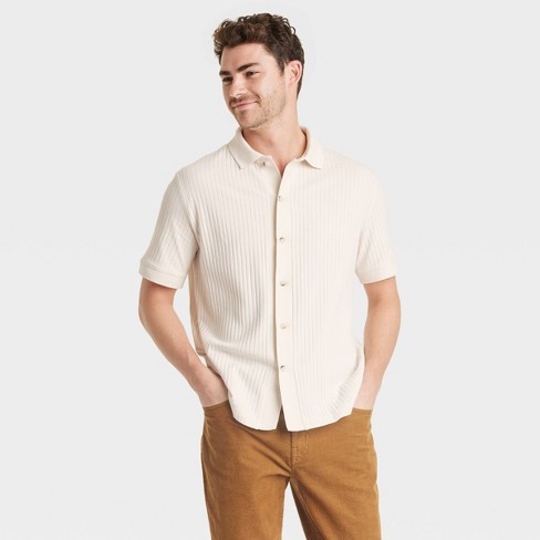 Men's Full Button Polo Shirt - Goodfellow & Co™ - image 1 of 3