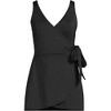 Lands' End Women's D-Cup Side Tie Mini Swim Dress Swimsuit - 3 of 4