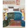 Electric Blanket, Soft Velvet, Quick-Heating, Multiple Temperature Settings, Timer Function, Machine Washable, Overheat Protection, ETL Certified - 4 of 4