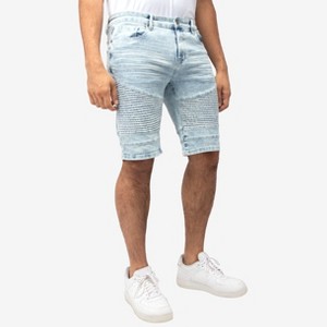 X RAY Jeans Mens Denim Jean Shorts Slim Fit Stretch Casual Knee Legth Hem 12" Inseam - 1 of 4