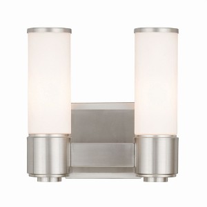 Livex Lighting Weston 2 - Light Vanity in  Brushed Nickel - 1 of 1