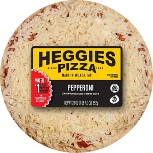 Heggies Pepperoni Frozen Pizza - 23oz - 1 of 4