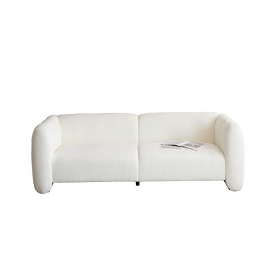 Christopher Knight Home Thodore Elegance 83" Wave-Shaped 3-Seater Sofa