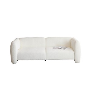 Christopher Knight Home Thodore Elegance 83" Wave-Shaped 3-Seater Sofa - 1 of 4