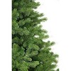 King of Christmas 7.5ft Cypress Spruce Artificial Christmas Tree Unlit, Hinged Xmas Trees with Metal Stand - 3 of 4