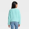 Girls' Chenille Sweater - Cat & Jack™ - 2 of 3