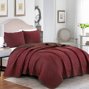 ESCA Matana 3 Piece Bedspread (reversible) - 1 of 4