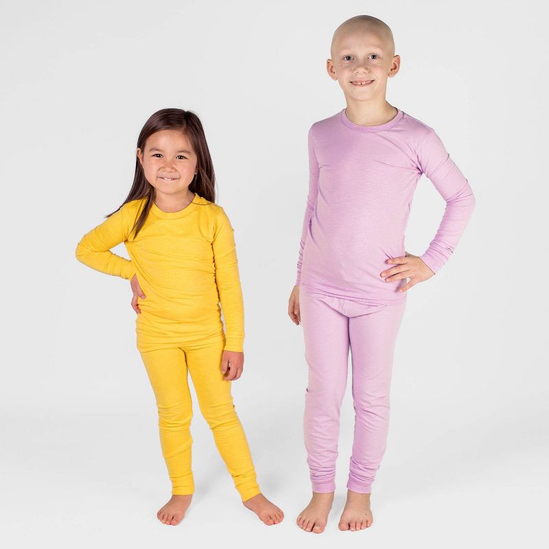 Burt's Bees Baby® Kids' 2pc Ultra Soft Snug Fit Pajama Set, 6 of 7