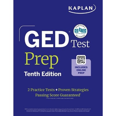 GED Test Prep, Tenth Edition (2026): Includes a Diagnostic Pretest, 2 Full Length Practice Tests, 1000+ Practice Questions, and 40+ Online Videos