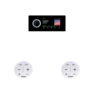 Fusion MS-RA800 Apollo Touchscreen Marine Entertainment System With Two Wireless Remotes For Dual Zones - White - 1 of 4