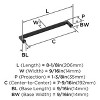 Amerock Balata Pull for Cabinets, Drawers, and Furniture - 3 of 4