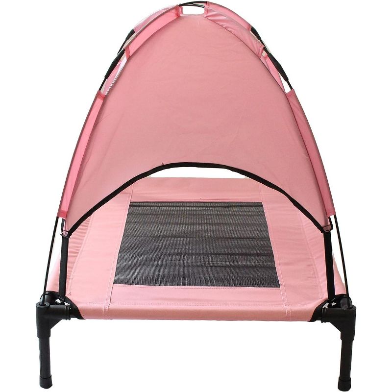 Midlee Pink Dog Cot Canopy, 3 of 10