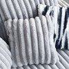 Vynxaria Loveseat with Ottoman and 4 Toss Pillows Built-in Cupholder, Wireless Charging/2 USB Ports, Bluetooth Speaker - 3 of 4