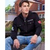 Ripple Junction x Naruto Shippuden Men's Zip Hoodie Anime Akatsuki Cloud with Anti-Village Symbols - 4 of 4