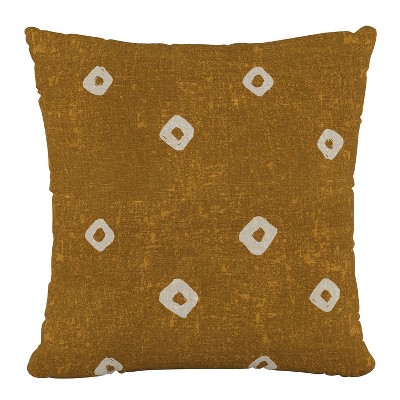 Tamara Outdoor Throw Pillow Ochre - Skyline Furniture