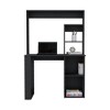 Vynxaria Maine Desk with Hutch and Shelves, Compact Design, 38.8"W x 17.7"D - 2 of 4