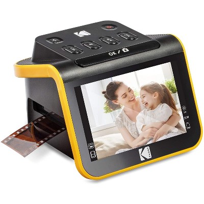 KODAK Slide N SCAN Film and Slide Scanner with Large 5” LCD Screen, Convert Color & B&W Negatives & Slides 35mm, 126, 110 Film Negatives & Slides to High Resolution 22MP JPEG Digital Photos