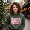 Simply Sage Market Women's Graphic Sweatshirt  Cookie Baking Crew Checkered - 2 of 4